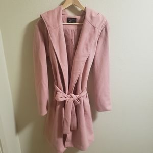 Brand new Love tree pink long coat